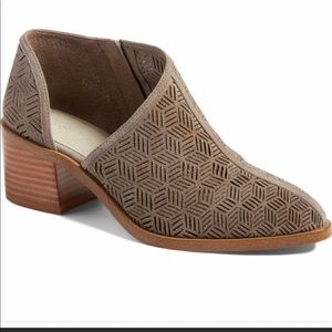 1. State Iddah Perforated Cutaway Leather Boots